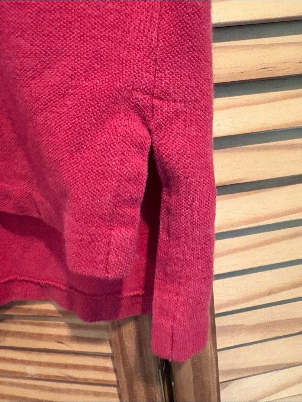 Polo Ralph Lauren Men's Red Short-Sleeve Polo Shirt Medium Preppy Country Club